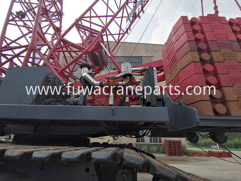 crawler crane overhauling